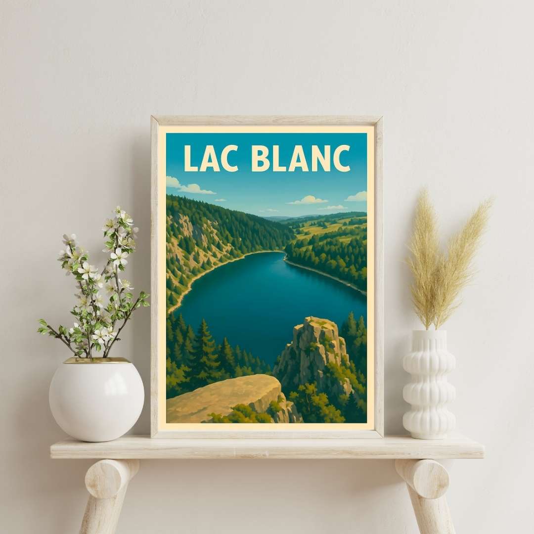 Affiche - Lac Blanc