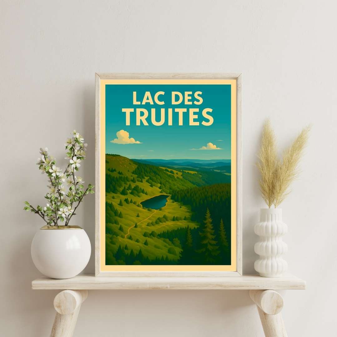 Affiche - Lac des Truites