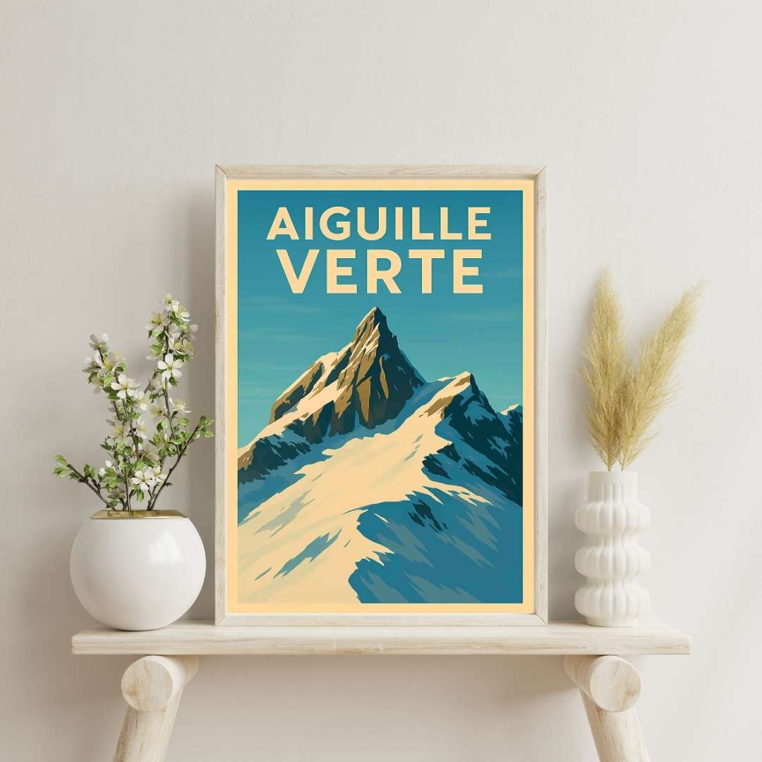Affiche - Aiguille Verte
