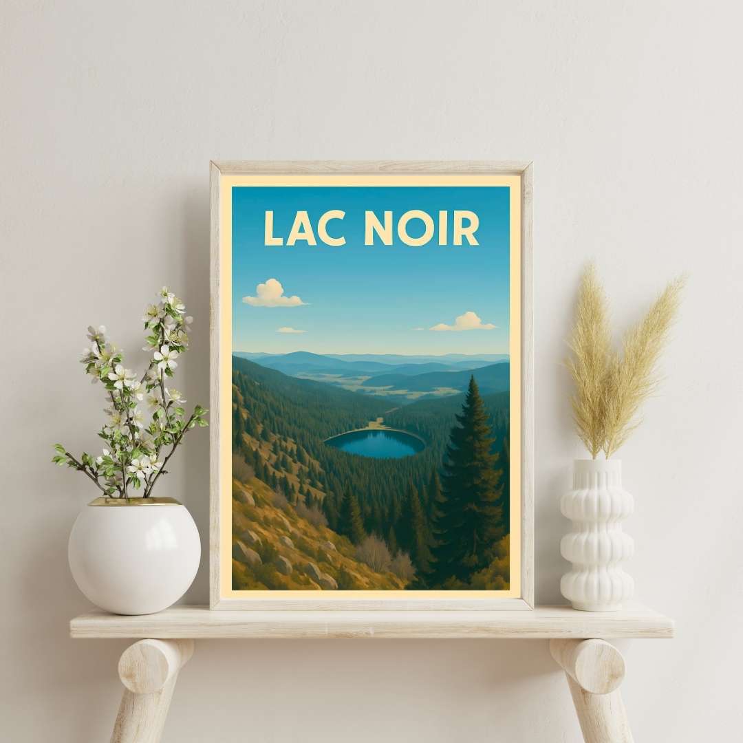 Affiche - Lac Noir