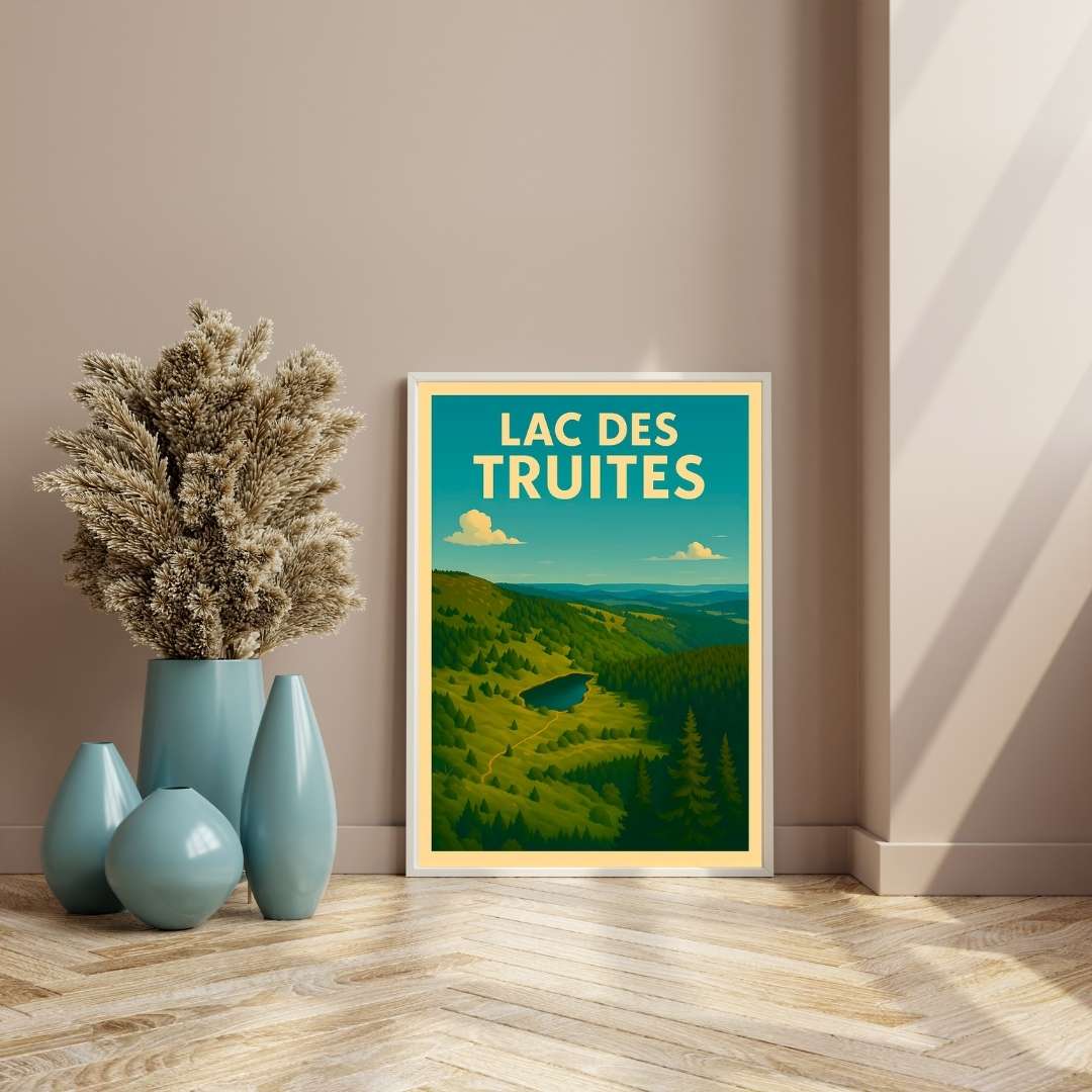 Affiche - Lac des Truites