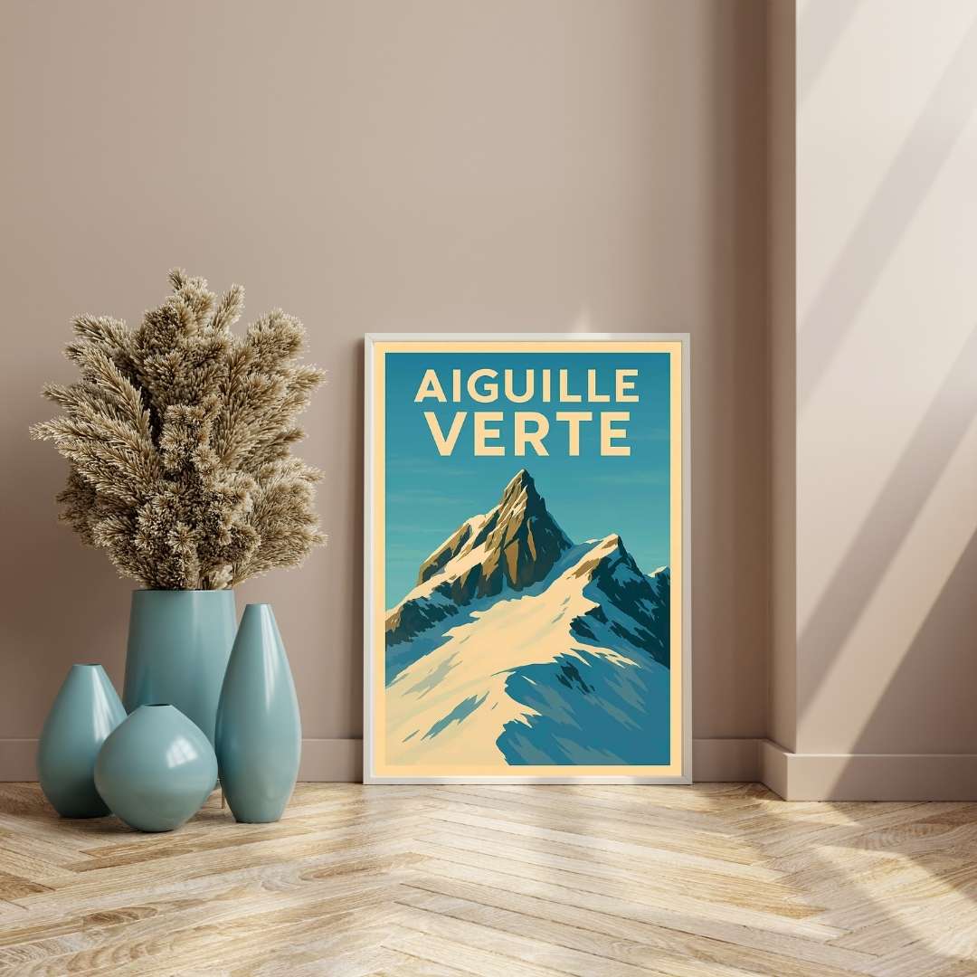 Affiche - Aiguille Verte