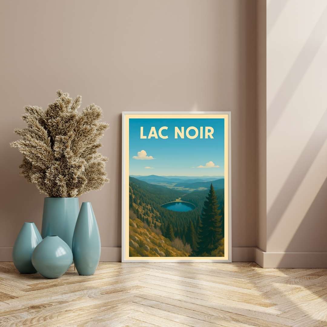 Affiche - Lac Noir