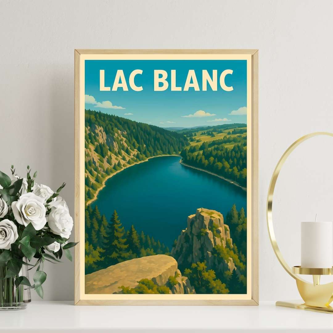 Affiche - Lac Blanc