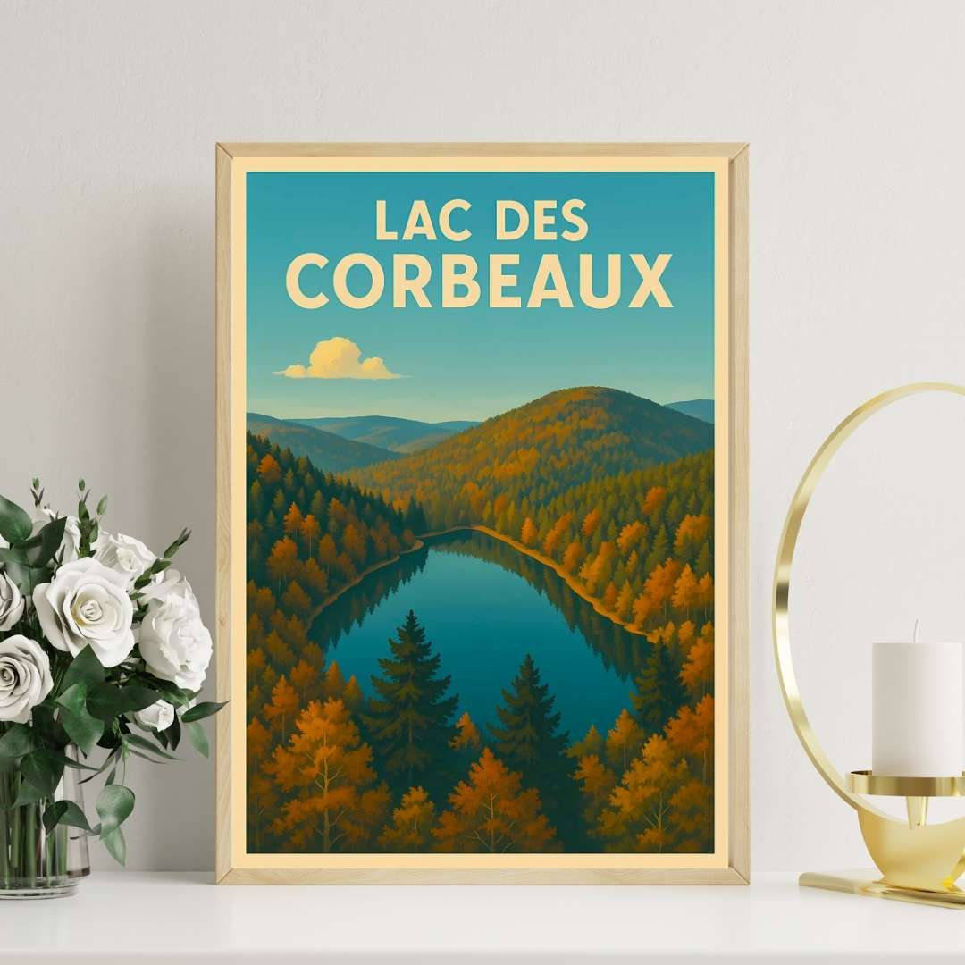 Affiche - Lac des Corbeaux