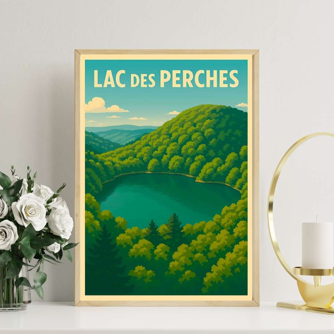 Affiche - Lac des Perches