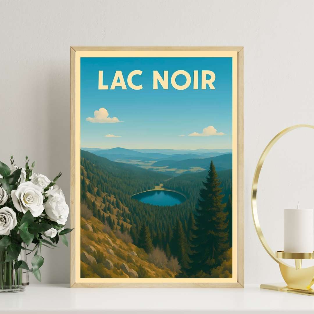 Affiche - Lac Noir