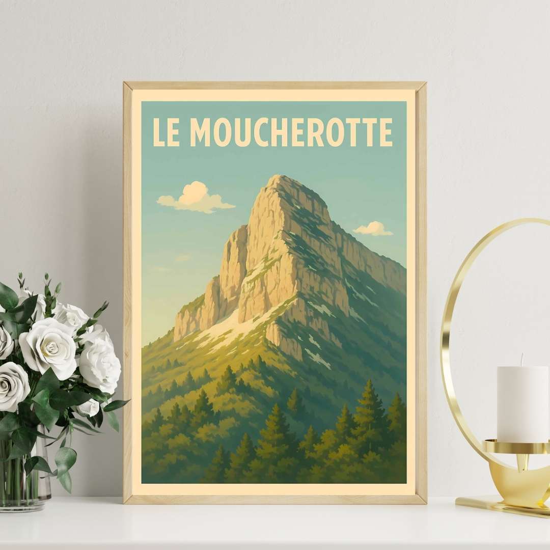 Affiche - Le Moucherotte