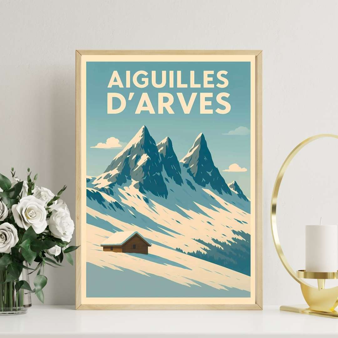 Affiche - Aiguilles d'Arves