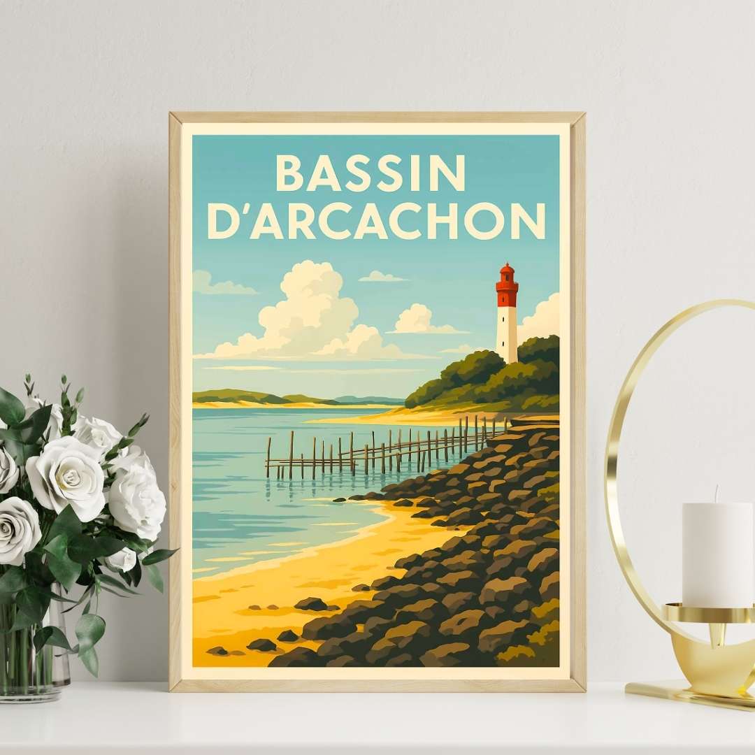 Affiche - Bassin d'Arcachon
