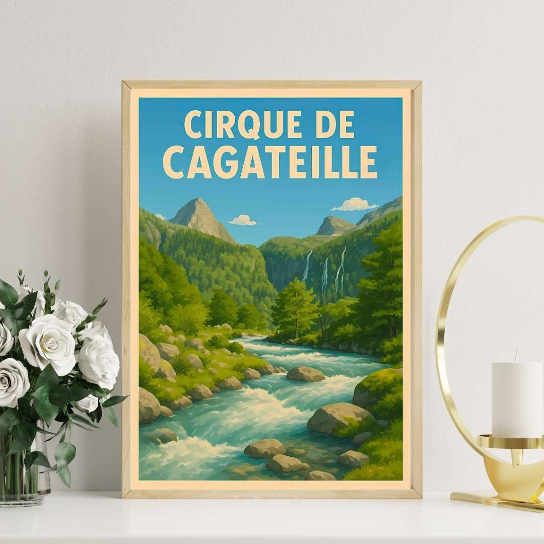 Affiche - Cirque de Cagateille