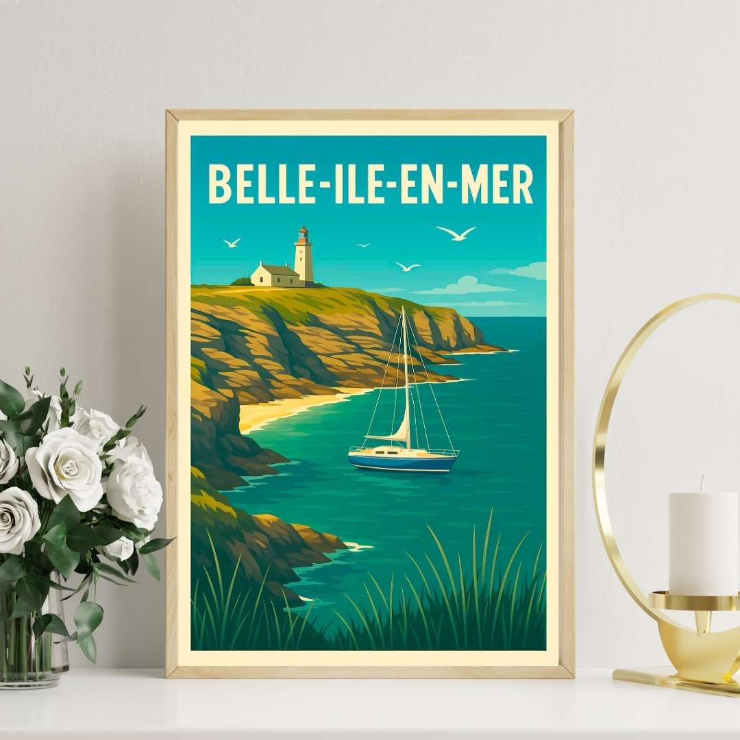 Affiche - Belle-Île-en-Mer