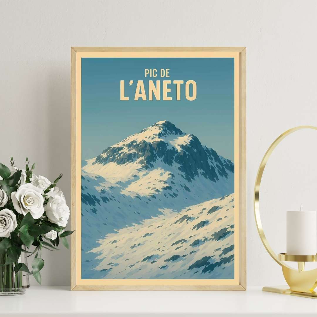 Affiche - Pic de l'Aneto