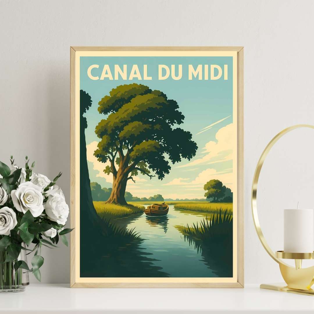 Affiche - Canal du Midi