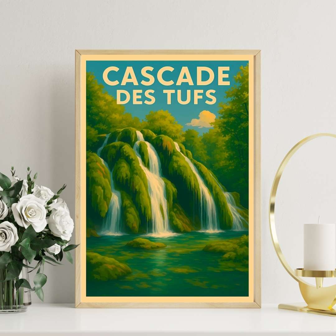 Affiche - Cascade des Tufs