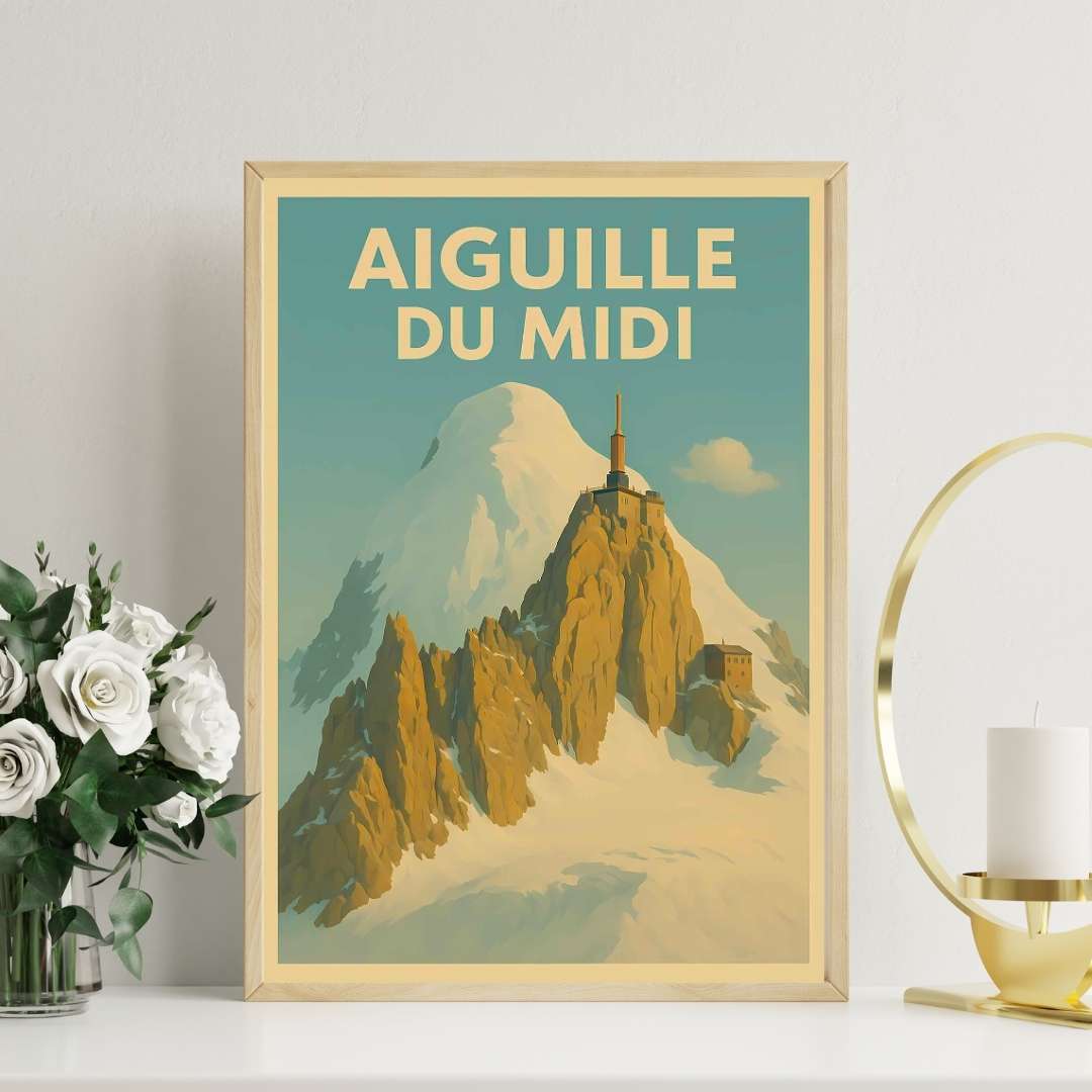 Affiche - Aiguille du Midi