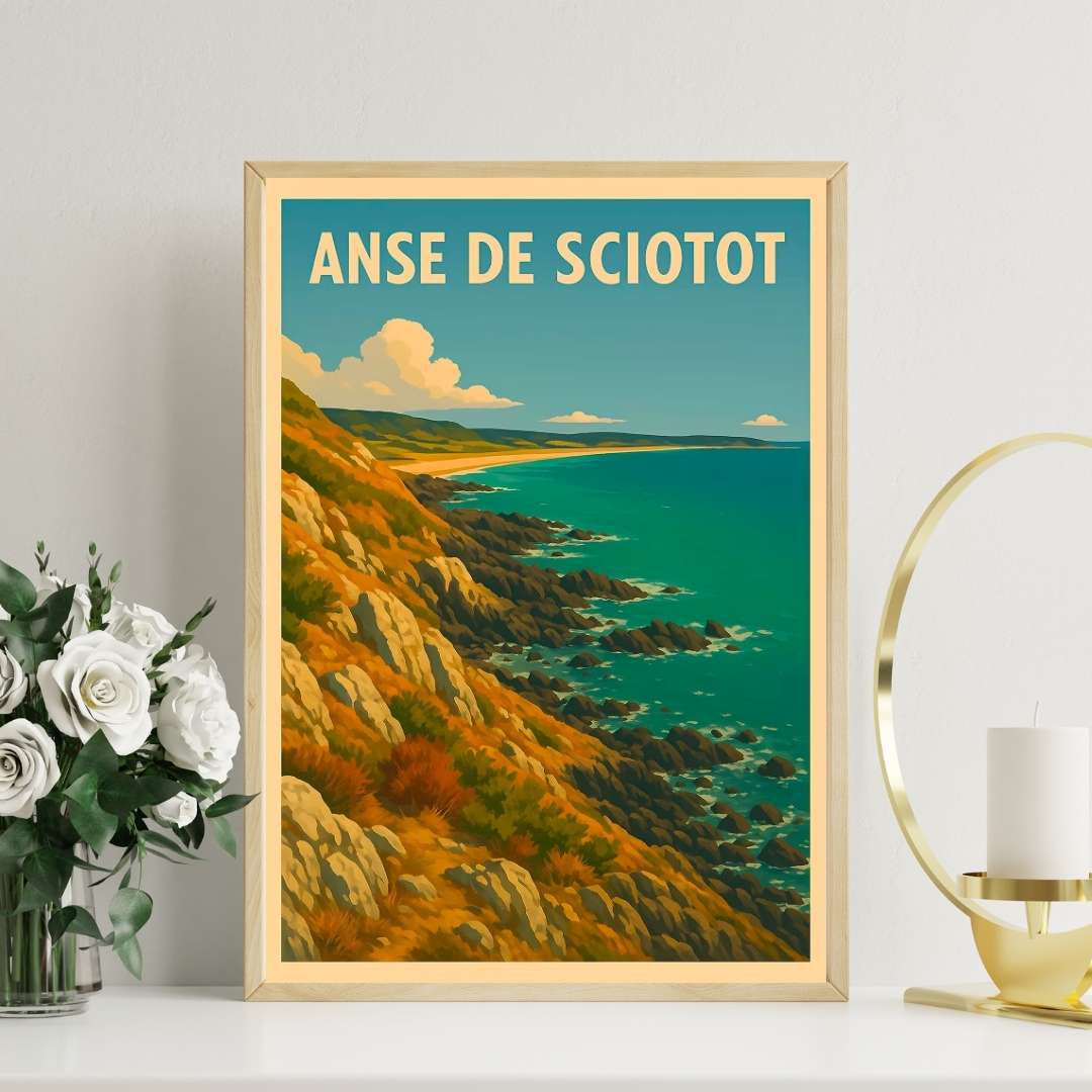 Affiche - Anse de Sciotot