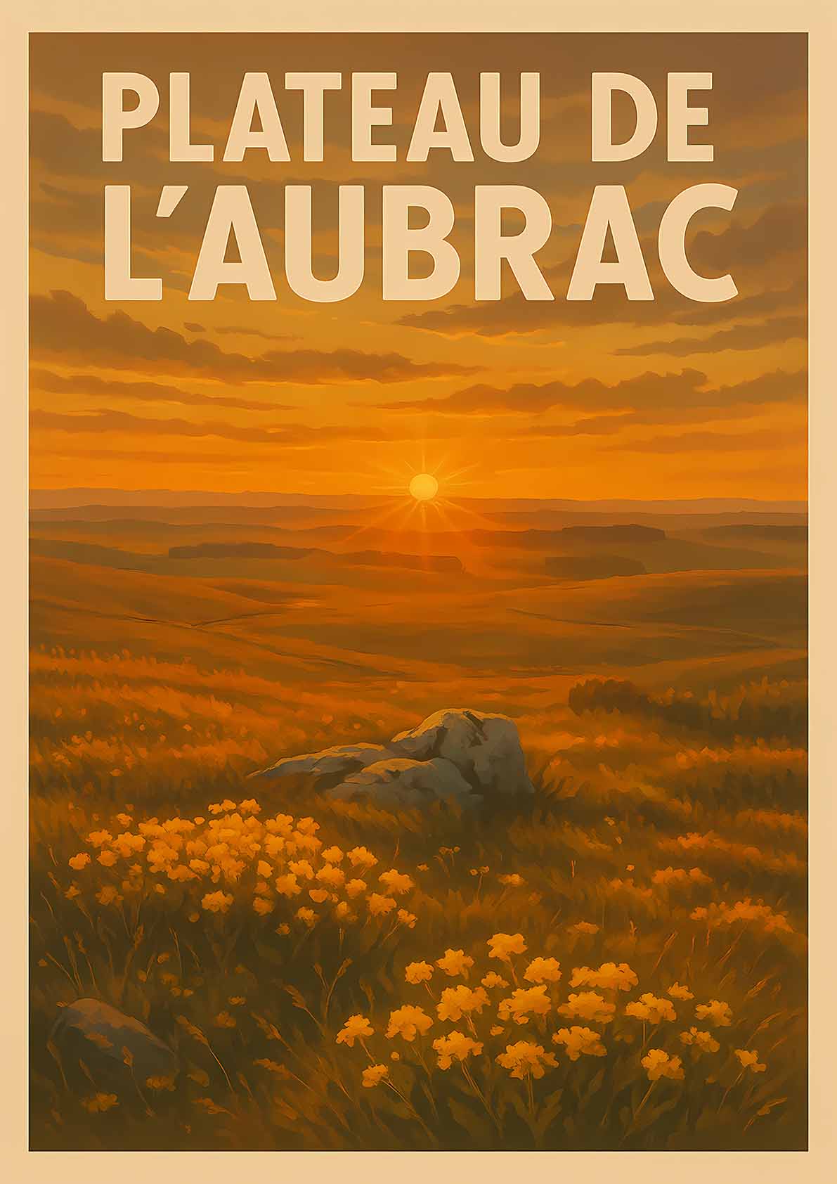 Affiche - Aubrac